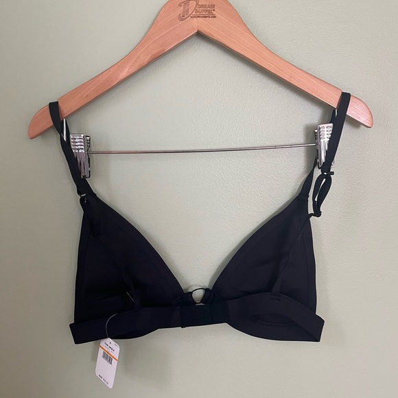 Free People Black Bralette Womens L. - Picture 3 of 4